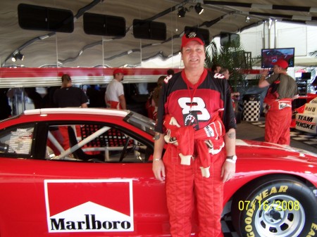 me by a race car I got to ride in