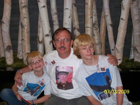 Chris, Danny and Dad