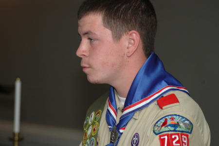 The new Eagle Scout