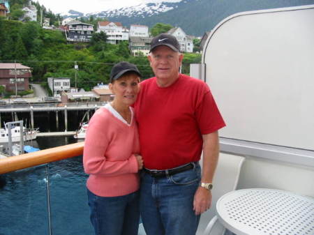 Celebrating Our  40th on Alaska Cruise