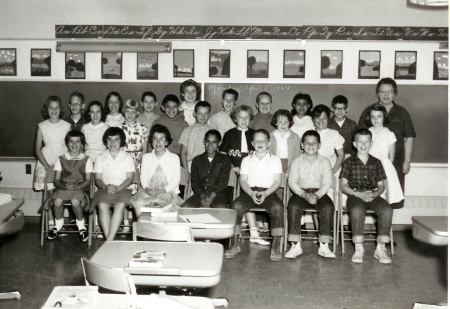 Sunset School 5th grade 1963-1964