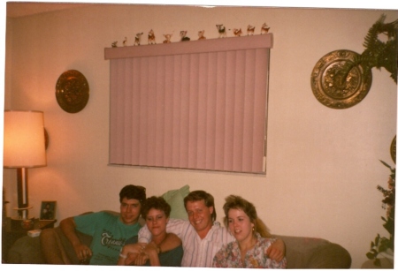 The Old Gang at my parents house  1987