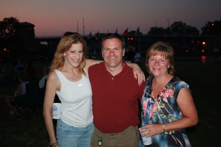 Michelle, Rich (Deb's Bro) & Debbie Lukotch