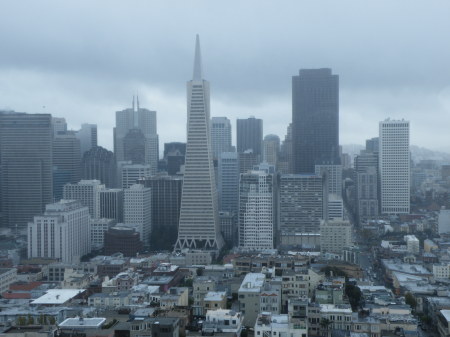 Looking downtown from Coit Tower