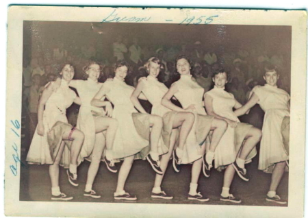 1955 Air Force Cheerleaders