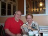 At the Cafe Du Monde in New Orleans