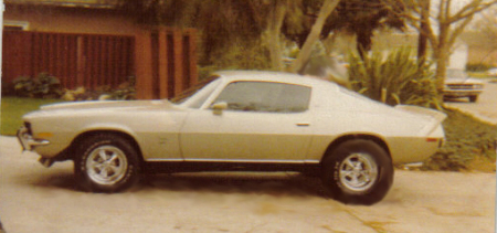 Senior year car '73 Z28