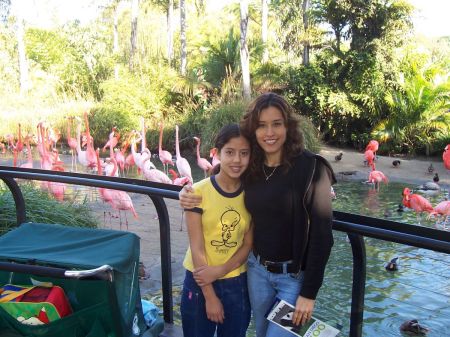 Me & my daughter at the San Diego Zoo in 05