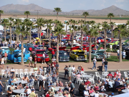 Palm Creek Resort  Car Show