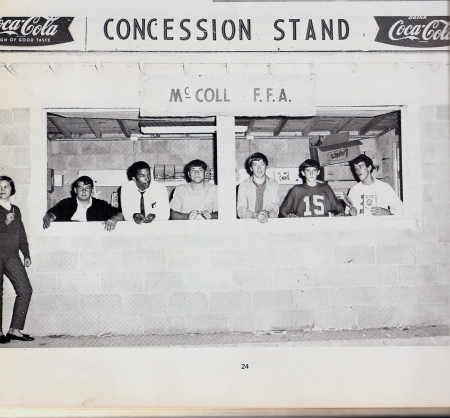 MCCOLL CONCESSION STAND