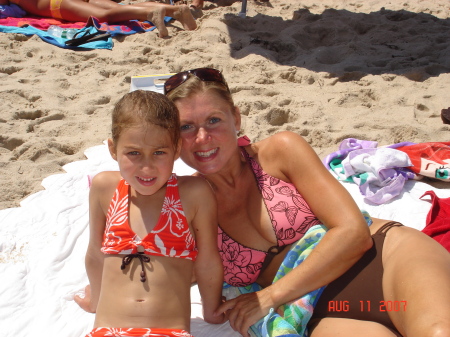 Mommy and Lucy in Cape Cod