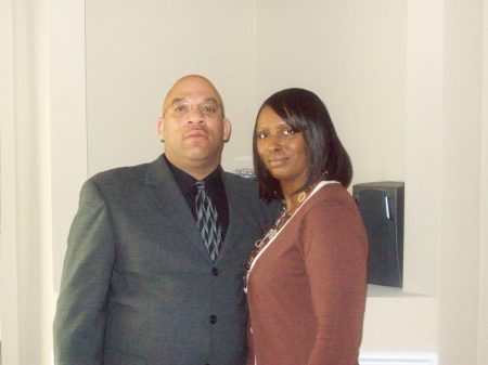 Me and My husband Tracy 2008