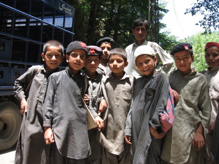 Children from Pakistan's NWFP