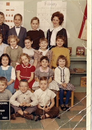 1961 - Miss Dugan's first grade class