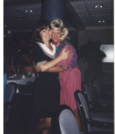 Paula and Laurel at Crane Creek - 1992 Reunion