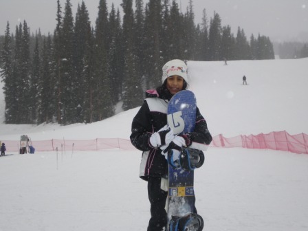 Karina on Copper Mountain