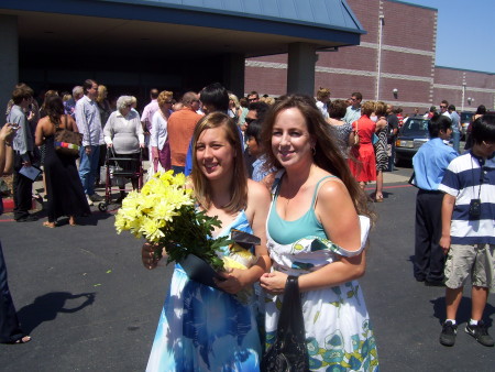Me and my 8th grade graduate Marissa