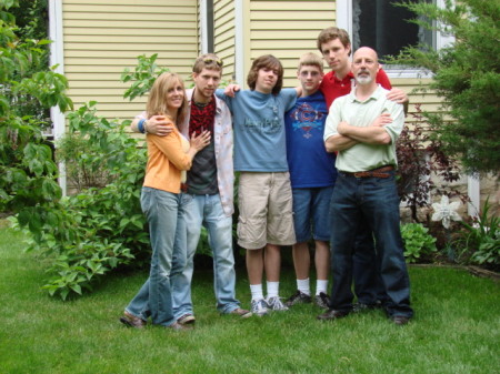 Elise, Justin, Ian, Trevor, Dawson, Tom