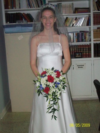 Heather, the beautiful bride