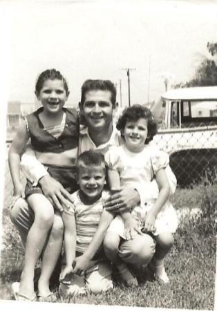 me & 3 of my kids 1959