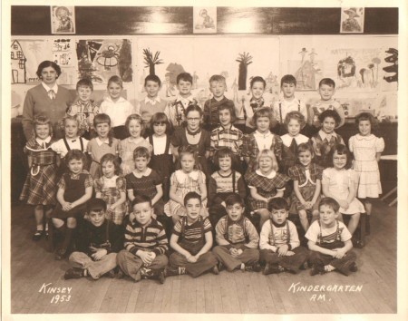 John L. Kinsey Kindergarten A.M. 1953