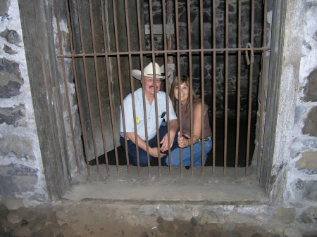 Me and my jailbird boyfriend Tim