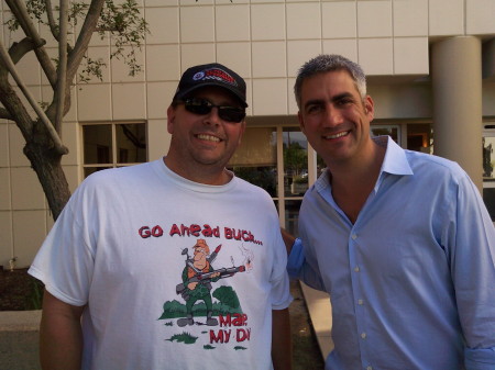 Myself with Taylor Hicks