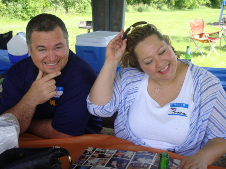 Greg Moore and Mary Partridge