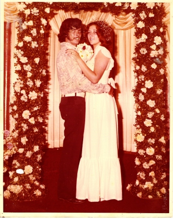 our wedding july 1975