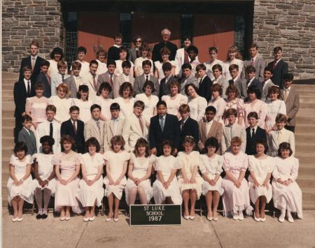 St. Luke's Class of 1987  - 8th Grade