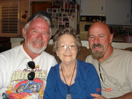 Me, Mom, and Brother Jim (he's 12 yrs. younger