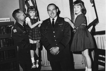 Daddy getting promoted - 1963