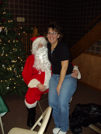 Sitting on Santa's Lap