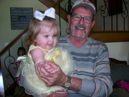 My Dad and my Granddaughter