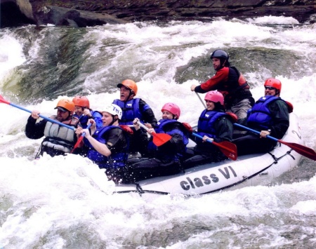 West Virginia rafting