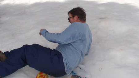 Cisco Grove snow sledding Feb 2010