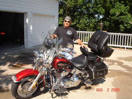 Brett & his Harley...
