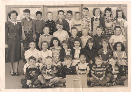 Pullman Elementary School class Sprin 1951