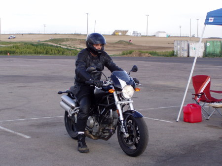 Ian Ducati S2R1000 track day