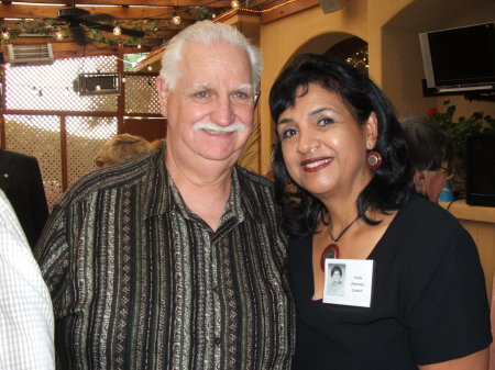 Vickie Ramirez and Mike (her husband)