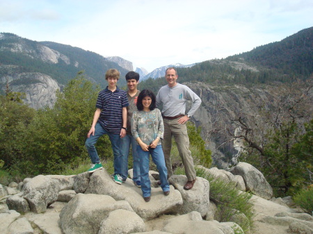 half dome w family