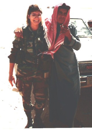 Me and a native of Saudi