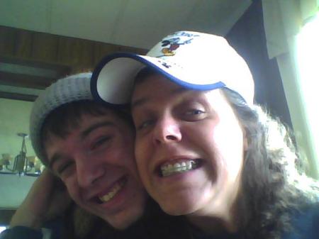 Jake and I again! My Crazy Kid!