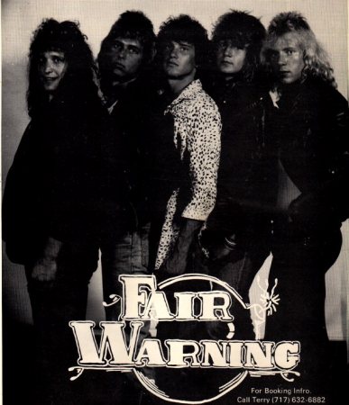 Another Fair Warning Pomo 1985