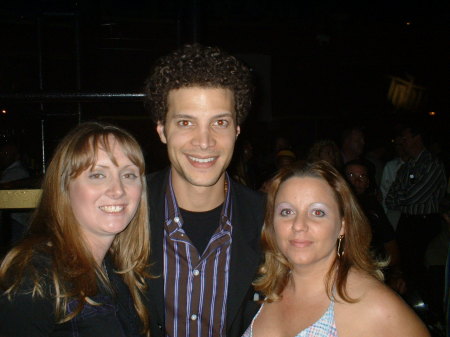 With Justin Guarini Amer Idol Runner Up