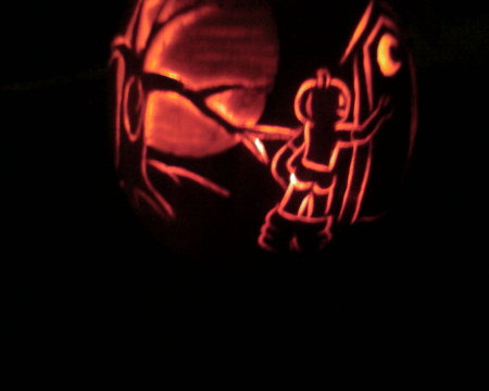 my contest winning pumpkin