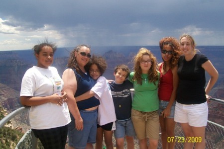 My Family at the grand canyon