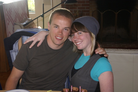 Our son Aaron with his sister Katie