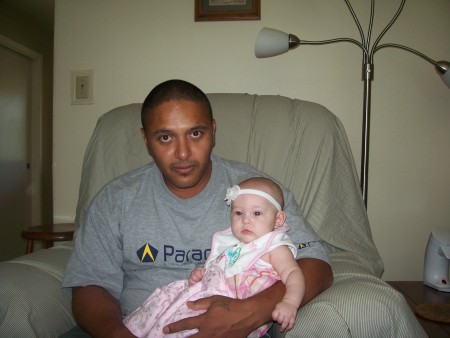My son and his granddaughter, LillyAnna