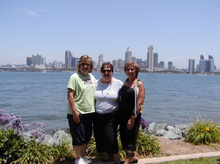 July 2009,  San Diego with Arleen and Dara